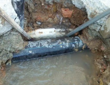 嘉善测漏水之水管漏水